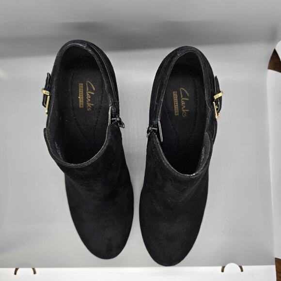 Clarks Brier Milan Ankle‎ Bootie-Black-Women's 7.5M - Picture 3 of 7